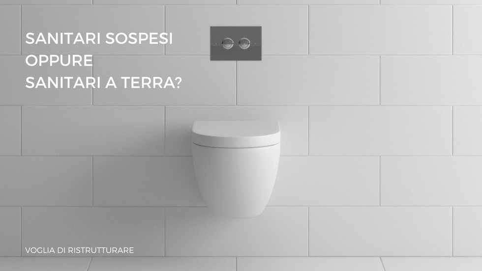 Sanitari sospesi o a terra? una guida completa per la scelta giusta Altezza sanitari sospesi