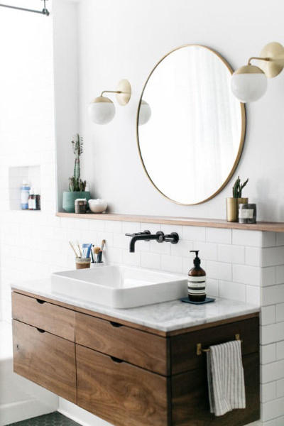 Come arredare un bagno piccolo: 17 idee favolose Come abbellire un bagno vecchio