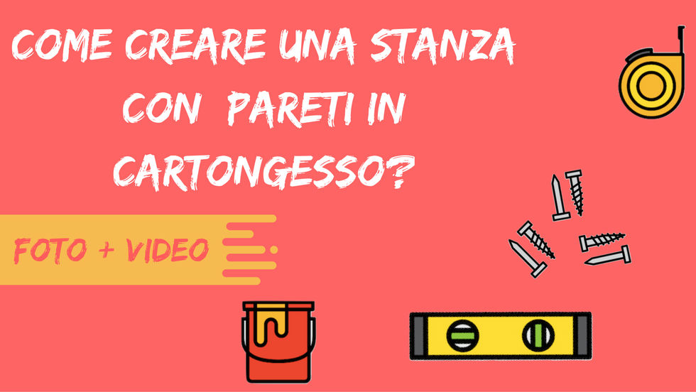 Come creare una stanza con pareti in cartongesso? Creare parete in cartongesso