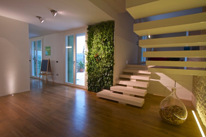 7 meravigliosi benefici del giardino verticale interno Giardino interno casa