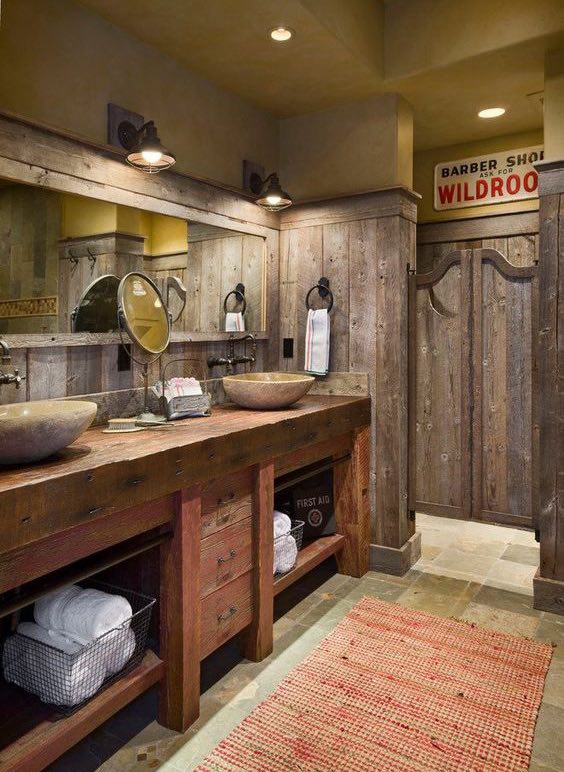 Bagno Rustico Come Realizzarne Uno Da Copertina