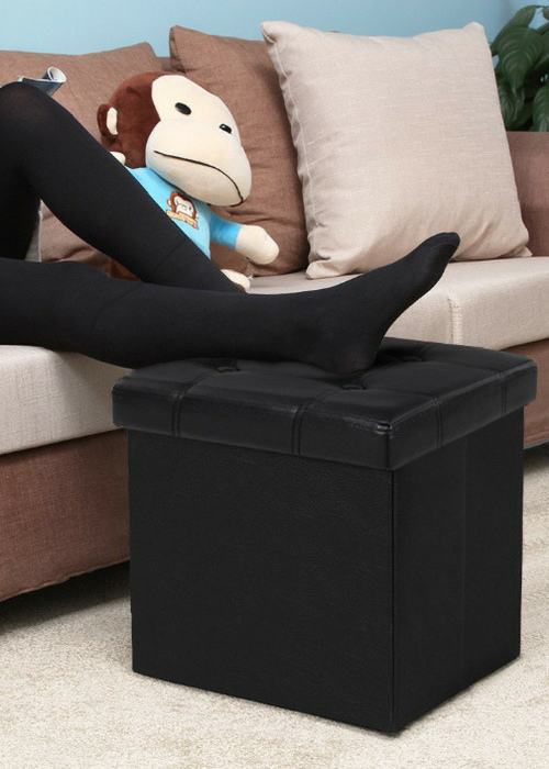 Relax Pouf a Sacco con imbottitura in tessuto Ecopelle Puff XXL