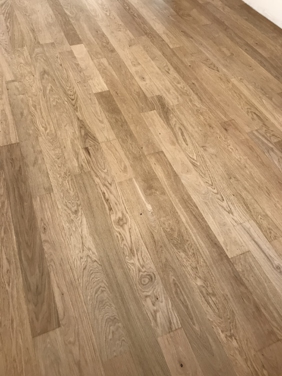 parquet dopo la lamatura