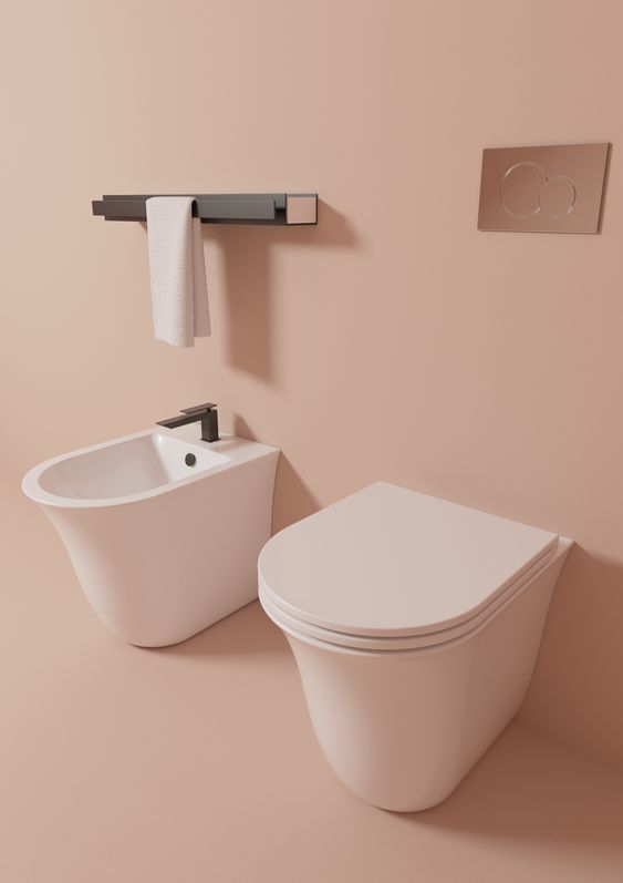 wc e bidet a terra