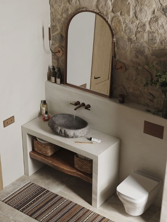 mobile lavabo in cartongesso