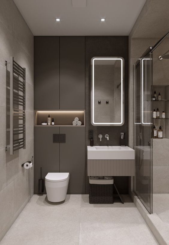 bagno color grigio