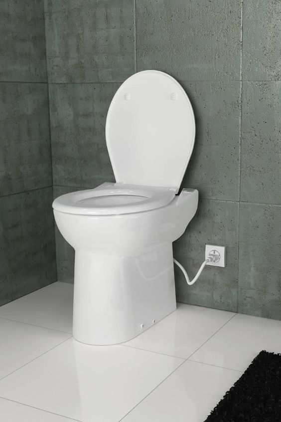 wc con trituratore integrato