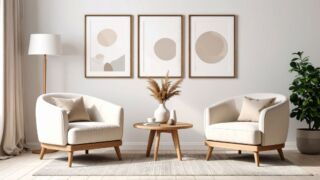 Come arredare un parete bianca e noiosa (10 Idee che funzionano)