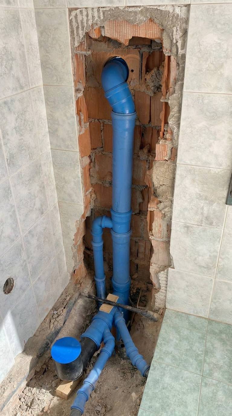 colonna di scarico wc